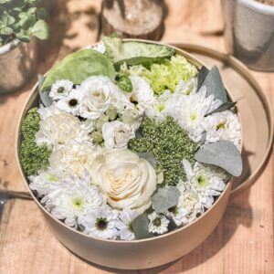 Box de fleurs fraîches